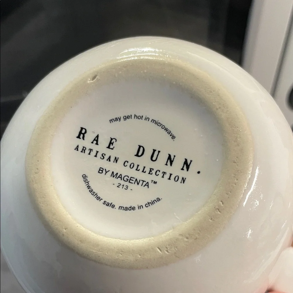 Rae Dunn White Juice Pitcher